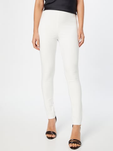 PATRIZIA PEPE Skinny Hose in Weiß: Vorderseite