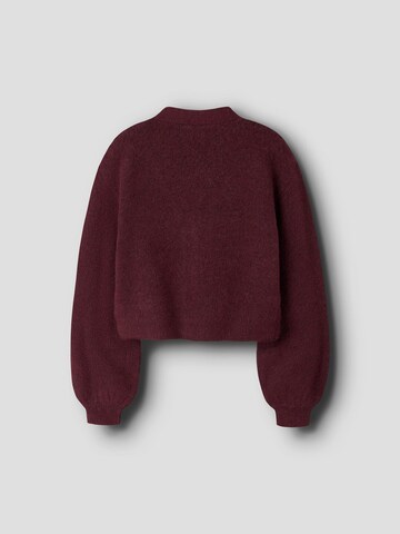 NAME IT Knit cardigan in Red