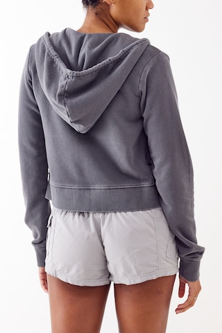 BDG Urban Outfitters Zip-Up Hoodie 'Thru' in Grey