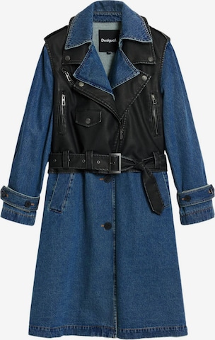 Desigual Välikausitakki värissä sininen: etupuoli