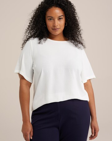 WE Fashion Shirt in Weiß: Vorderseite