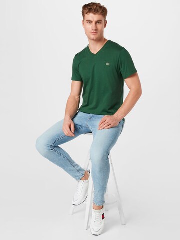 LACOSTE - Camiseta en verde