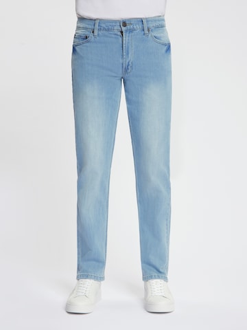 Maskovick Regular Jeans 'MASKOVICK - Heren Jeans - Regular Fit - Stretch – Clinton' in Blauw: voorkant