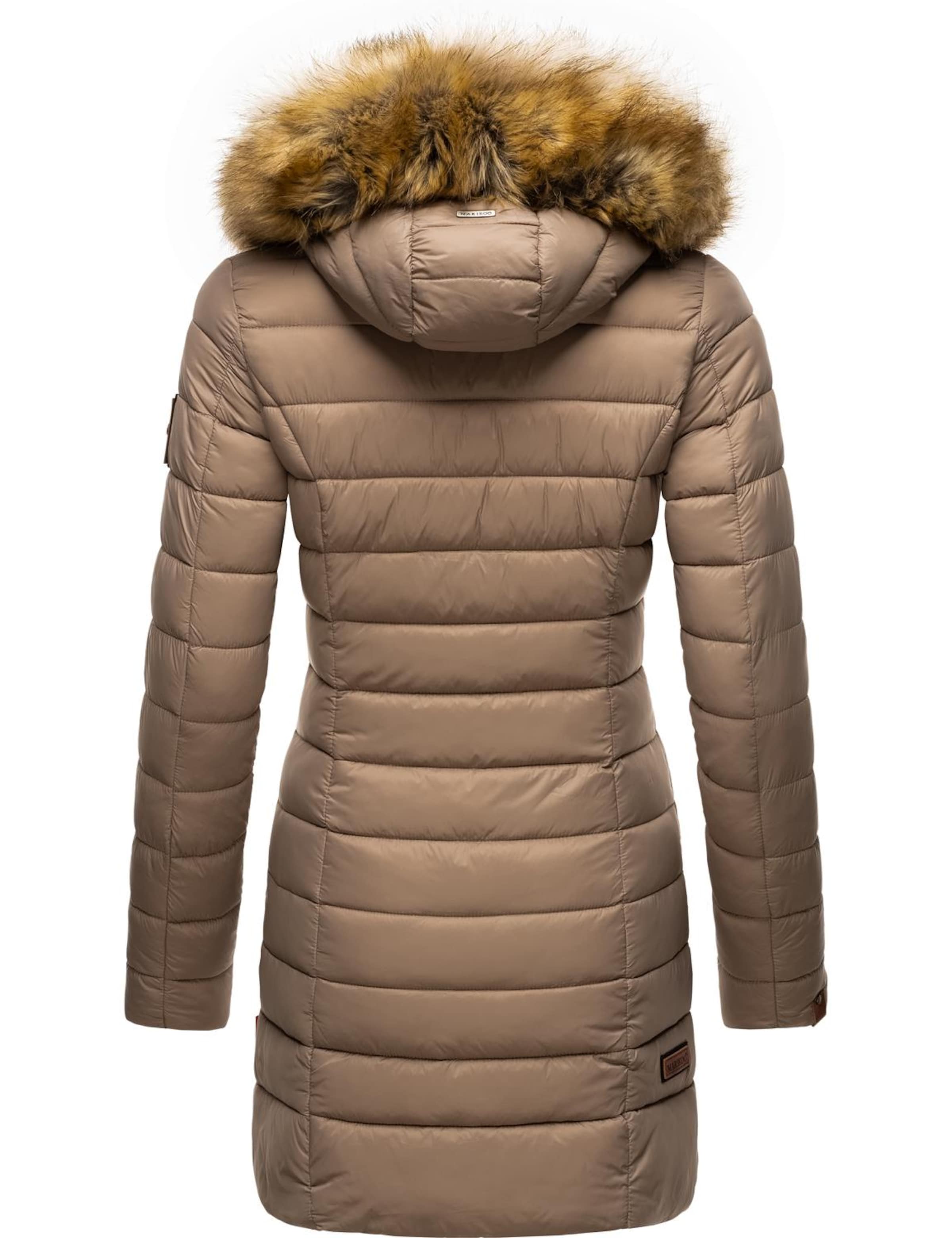 smėlio MARIKOO Žieminis paltas 'Rose'