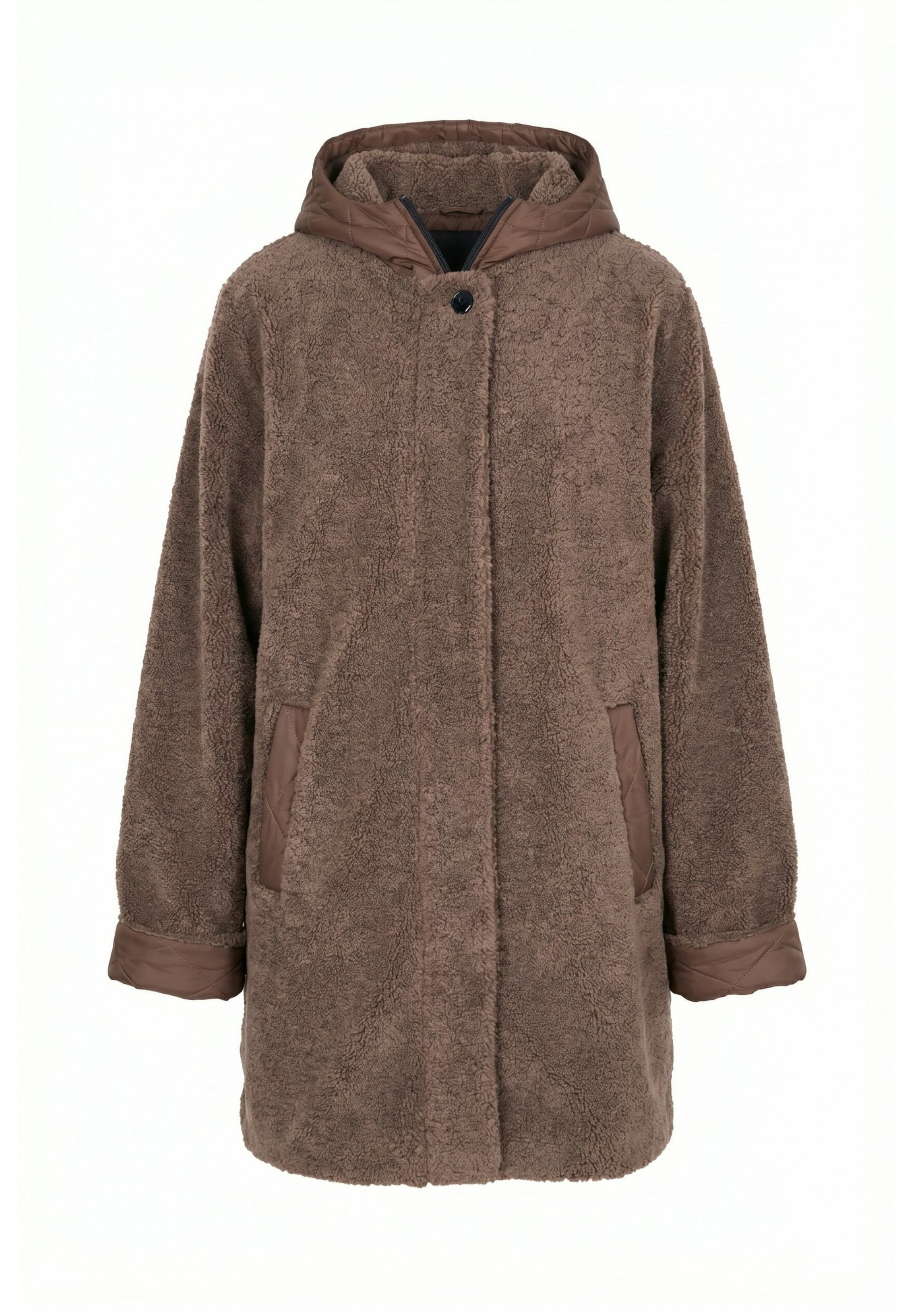 Ulla Popken Jacke in Braun: Vorderseite