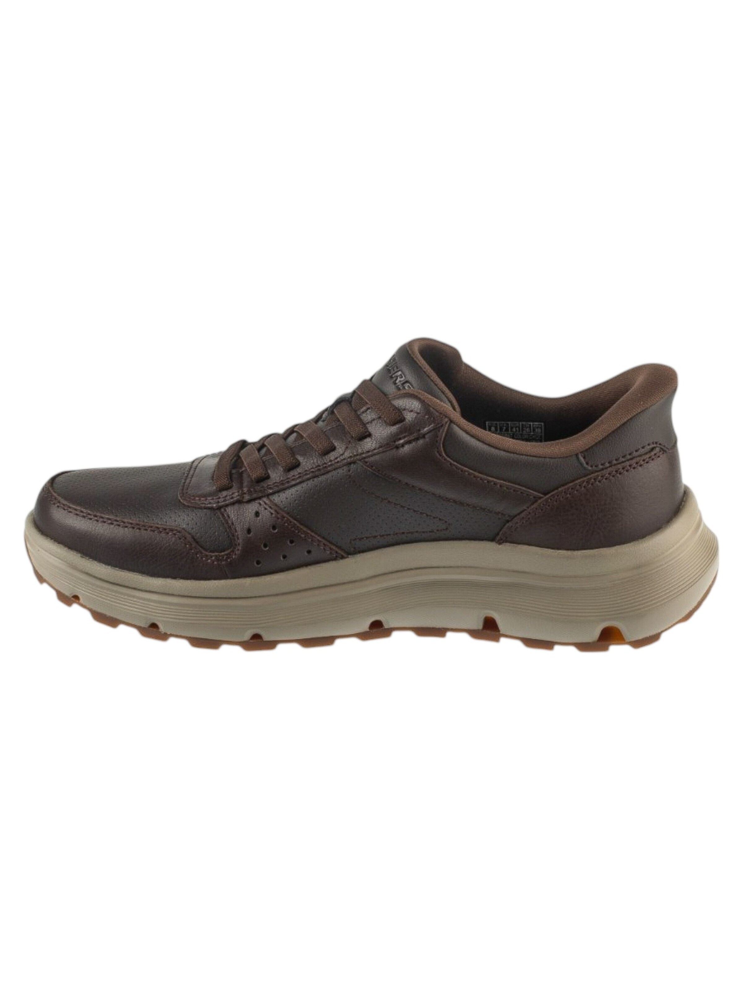 SKECHERS Athletic lace-up shoe 'Skechers Slip-Ins: Garza Ultra - Tyrell' in Brown