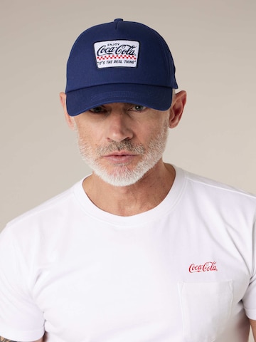 Casquette 'Delicious' Deeluxe en bleu : devant