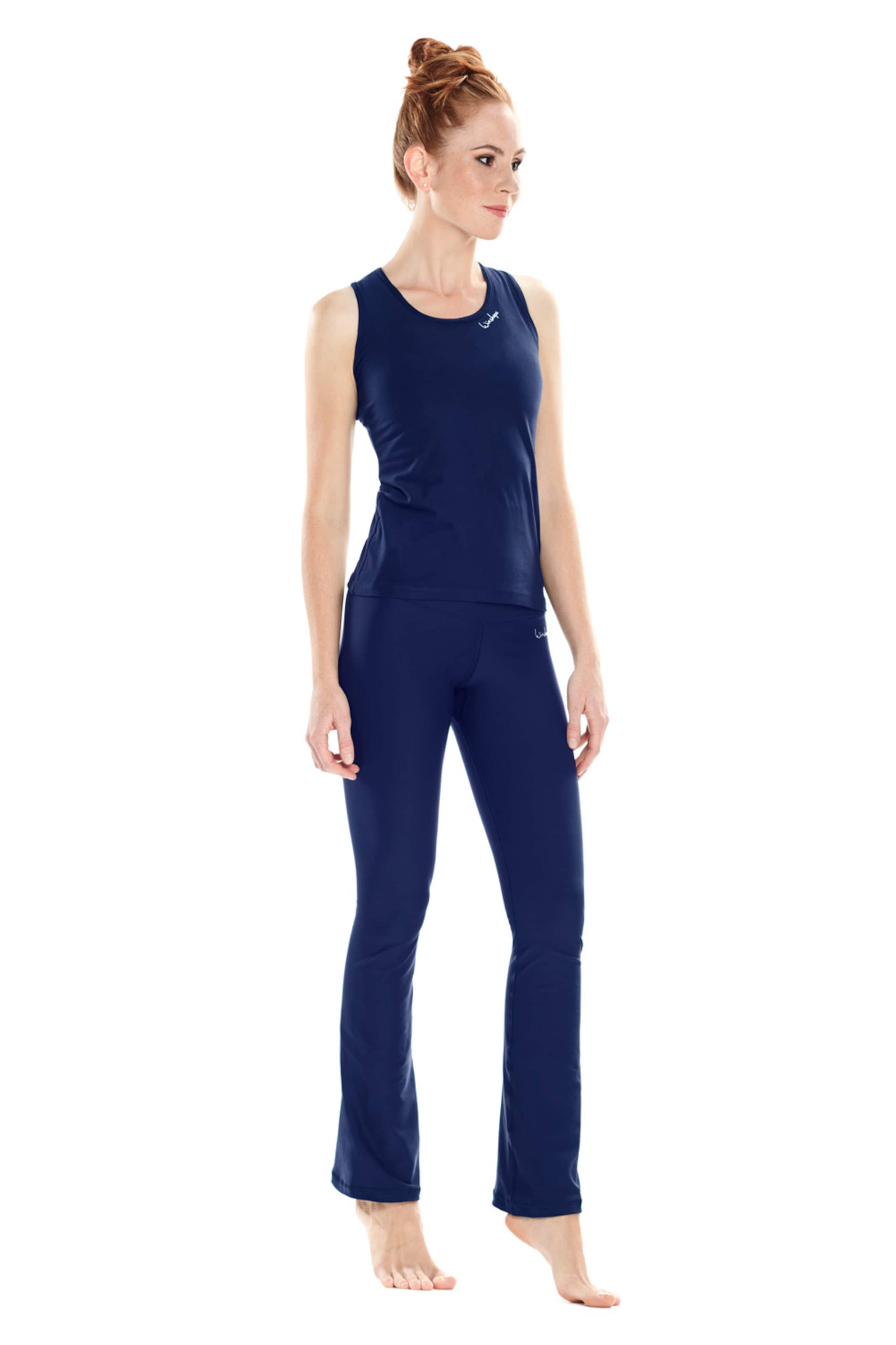 Sport top ' AET124LS ' de la Winshape pe albastru