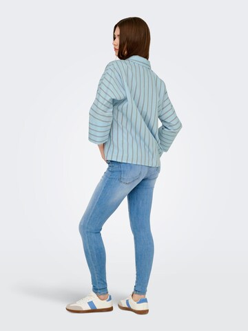 Chemisier 'ONLNancy' ONLY en bleu