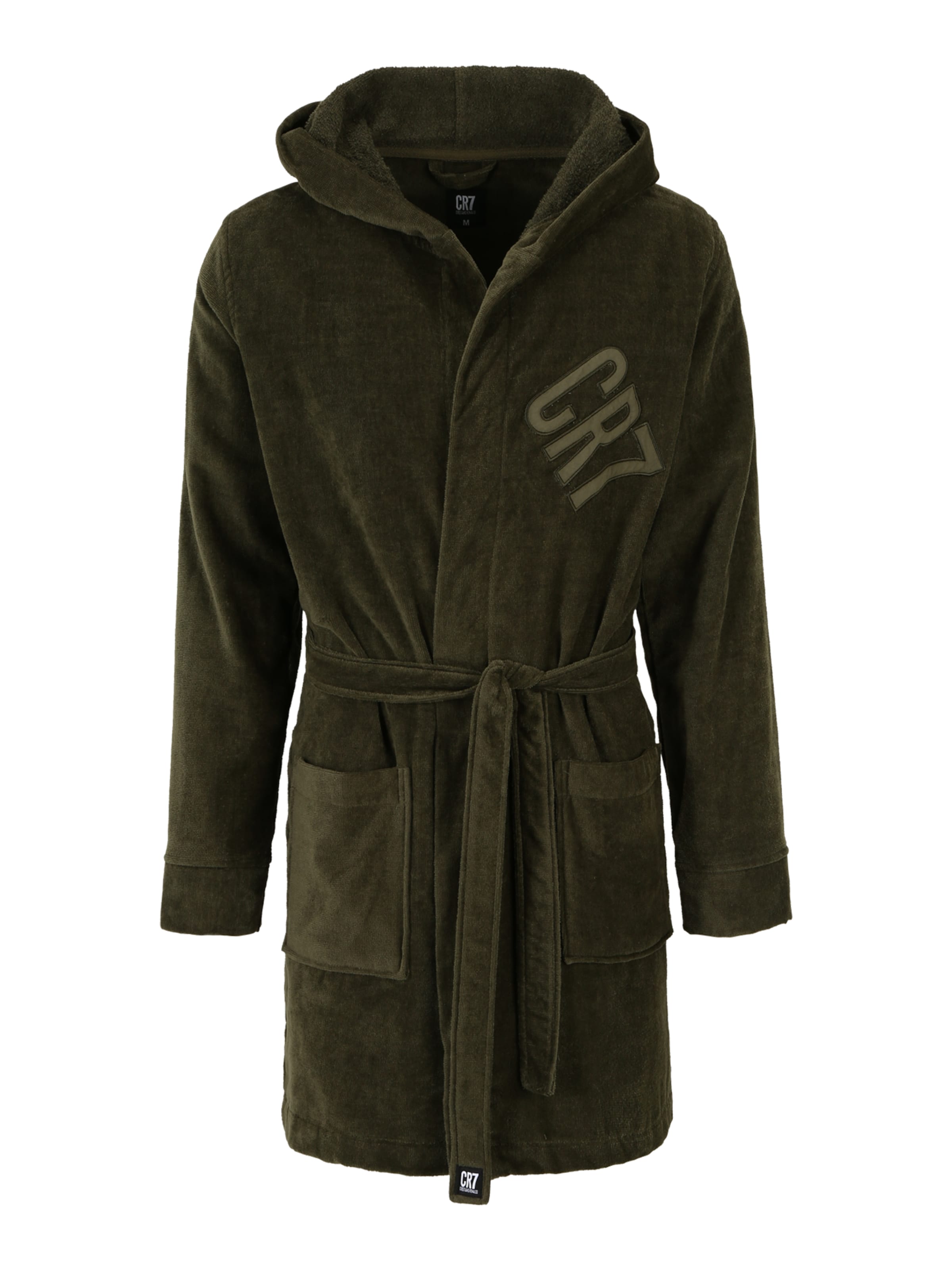 CR7 - Cristiano Ronaldo - Roupão comprido em verde: frente