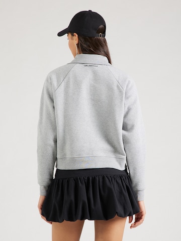 Sweat-shirt Karl Lagerfeld en gris : derrière