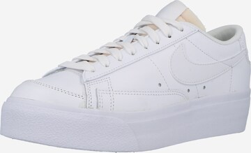 Nike Sportswear Platform trainers 'BLAZER' in White: front