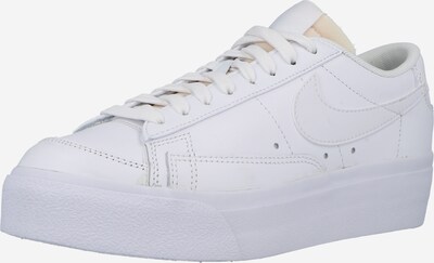 Nike Sportswear Zemie brīvā laika apavi 'BLAZER', krāsa - balts, Preces skats