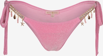Moda Minx Σλιπ μπικίνι σε ροζ: μπροστά