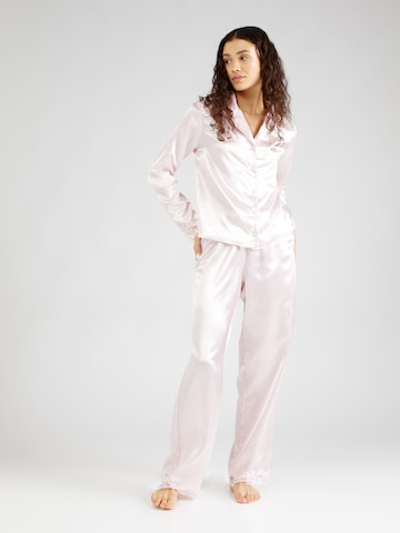 Pyjama 'AMELIA' Boux Avenue en rose : devant