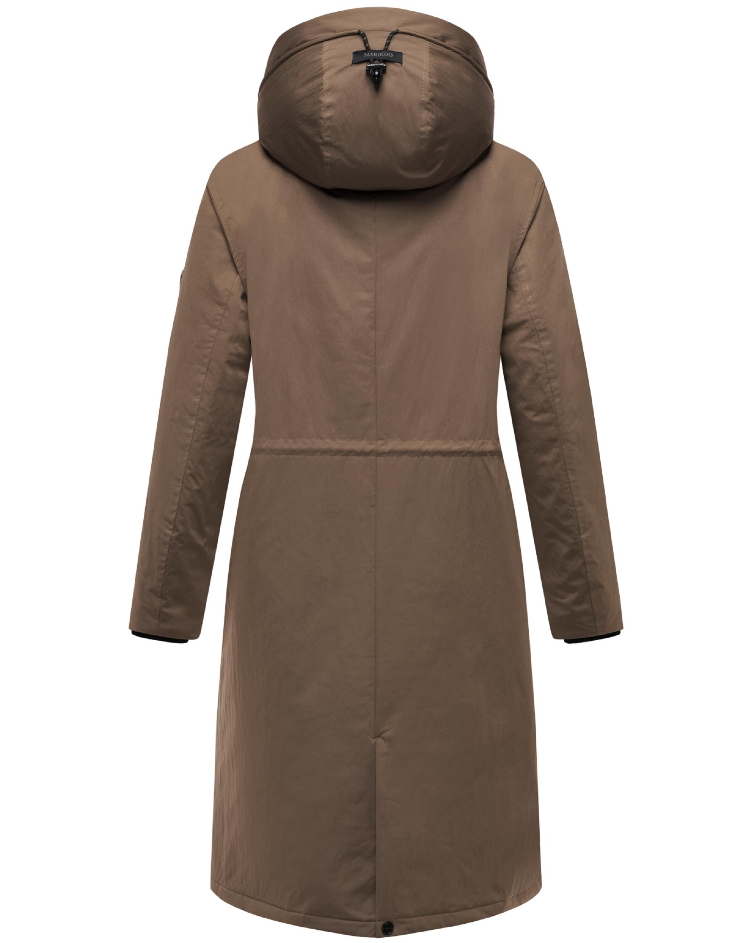 Palton de primăvară-toamnă de la MARIKOO pe maro