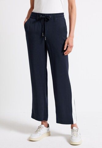 STREET ONE Loosefit Hose in Blau: Vorderseite