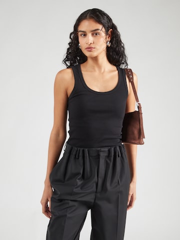 Copenhagen Muse Top 'SIV' in Zwart: voorkant