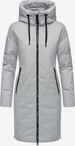 Manteau d’hiver 'Jumana' Ragwear en gris : devant