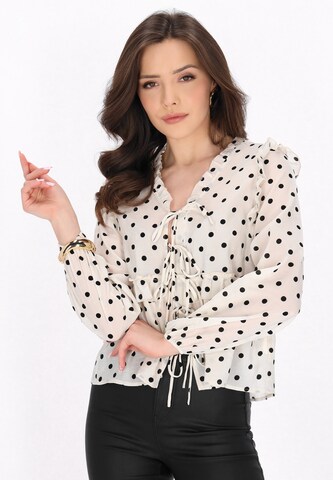 faina Блузка 'Fashion Look' в Бежевый: спереди