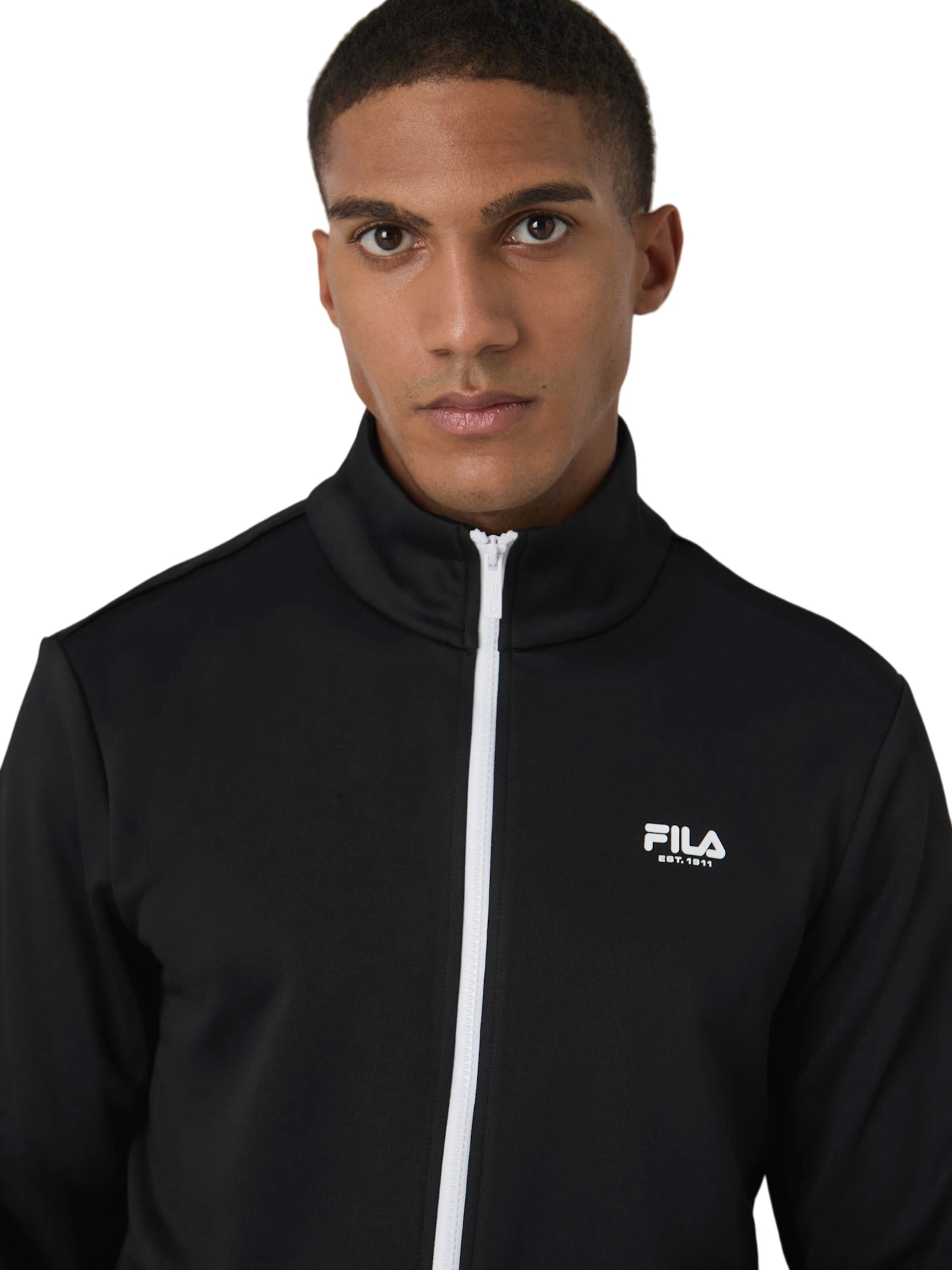 Tuta da jogging 'SALUZZO' di FILA in nero