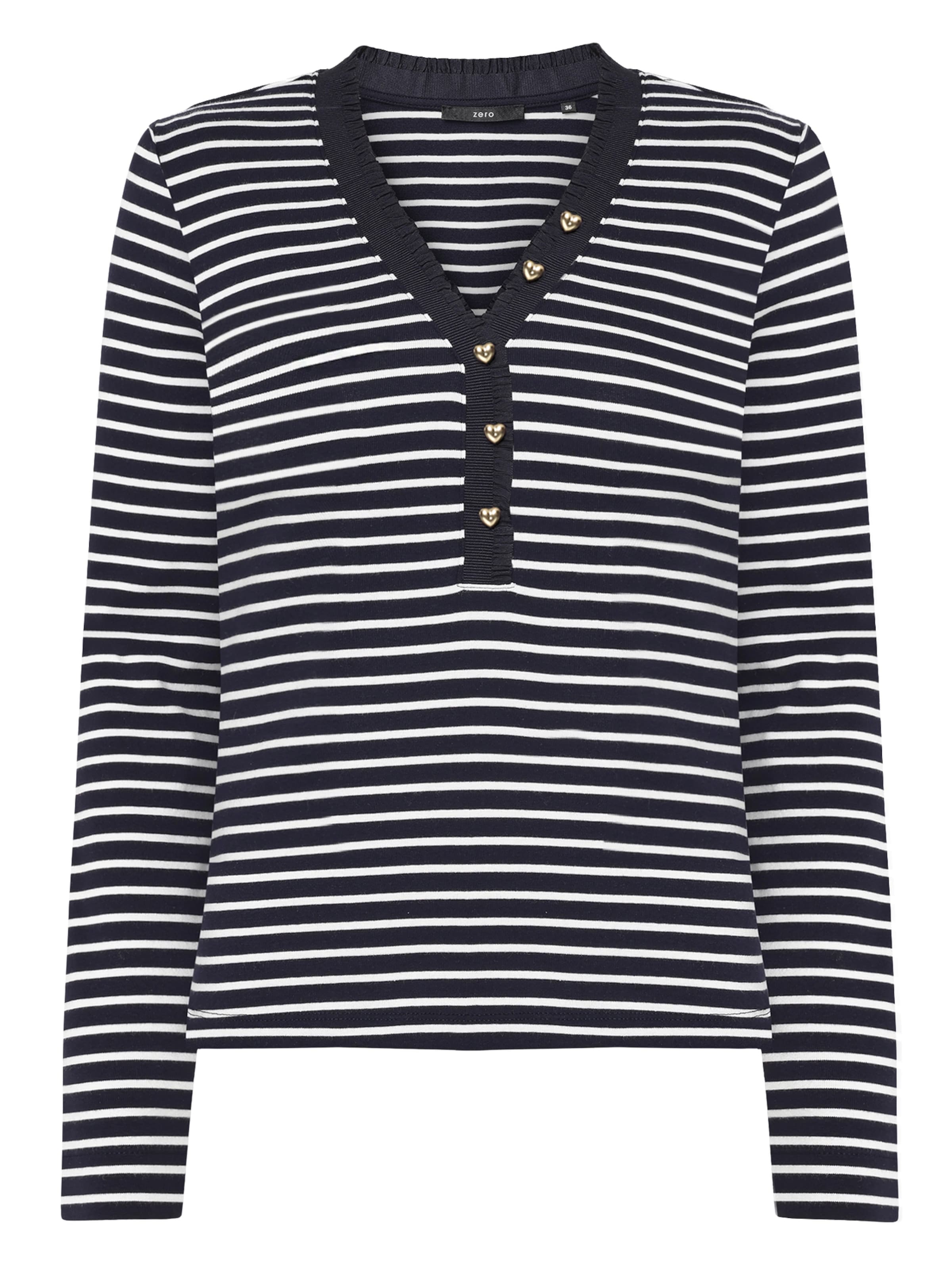 Maglietta di zero in blu: frontale