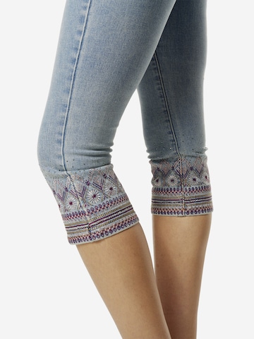 KOROSHI Slimfit Džíny – modrá