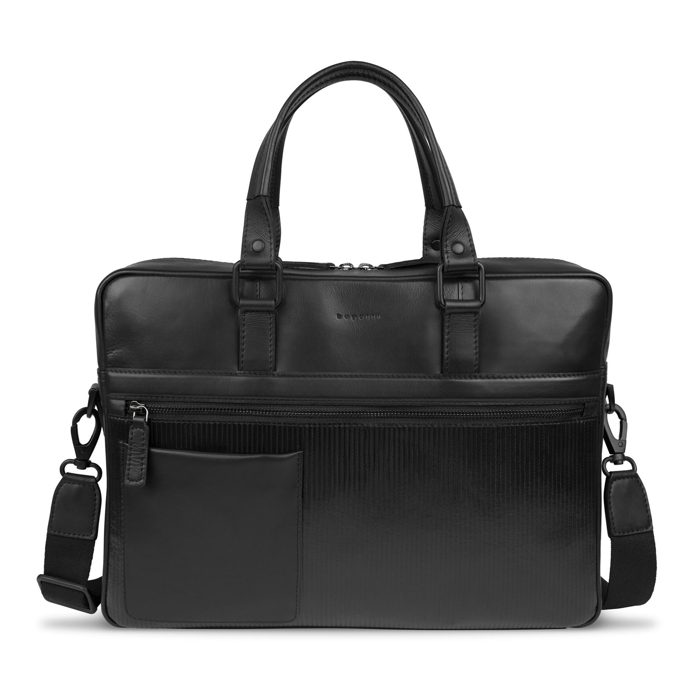 bugatti Document bag 'Joel ' in Black: front