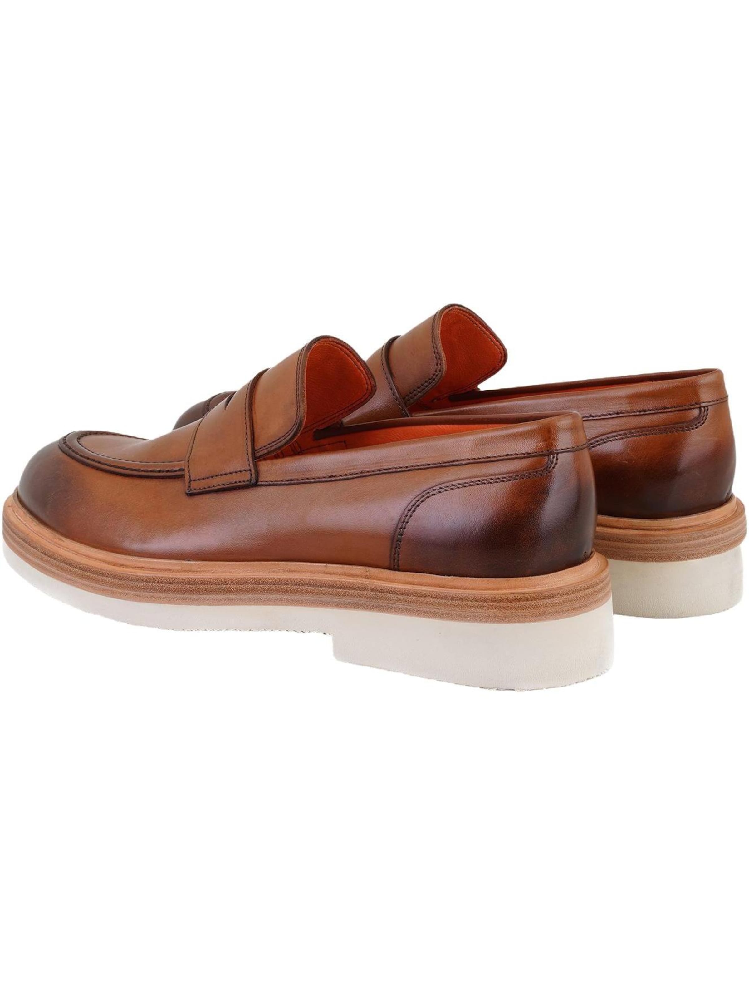 Desa Moccasin 'Slip-Ons' in Brown