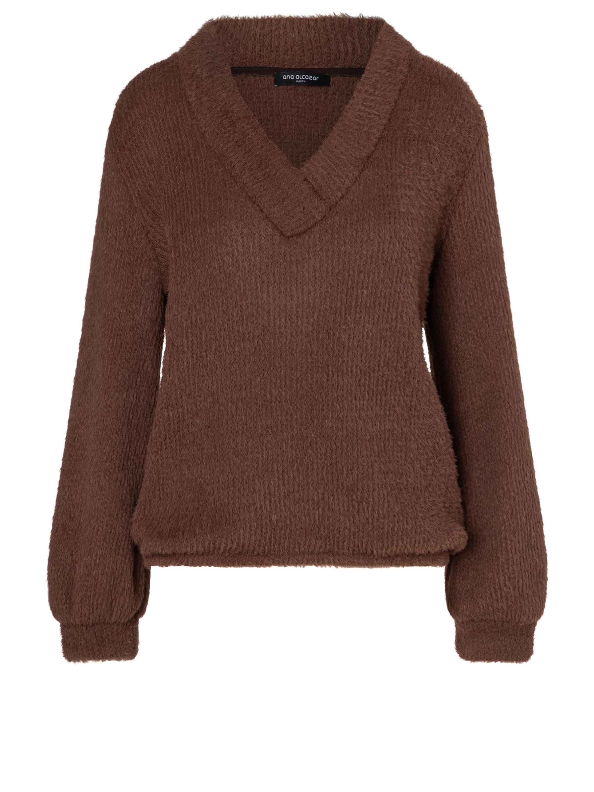 Ana Alcazar Sweater in Brown: front