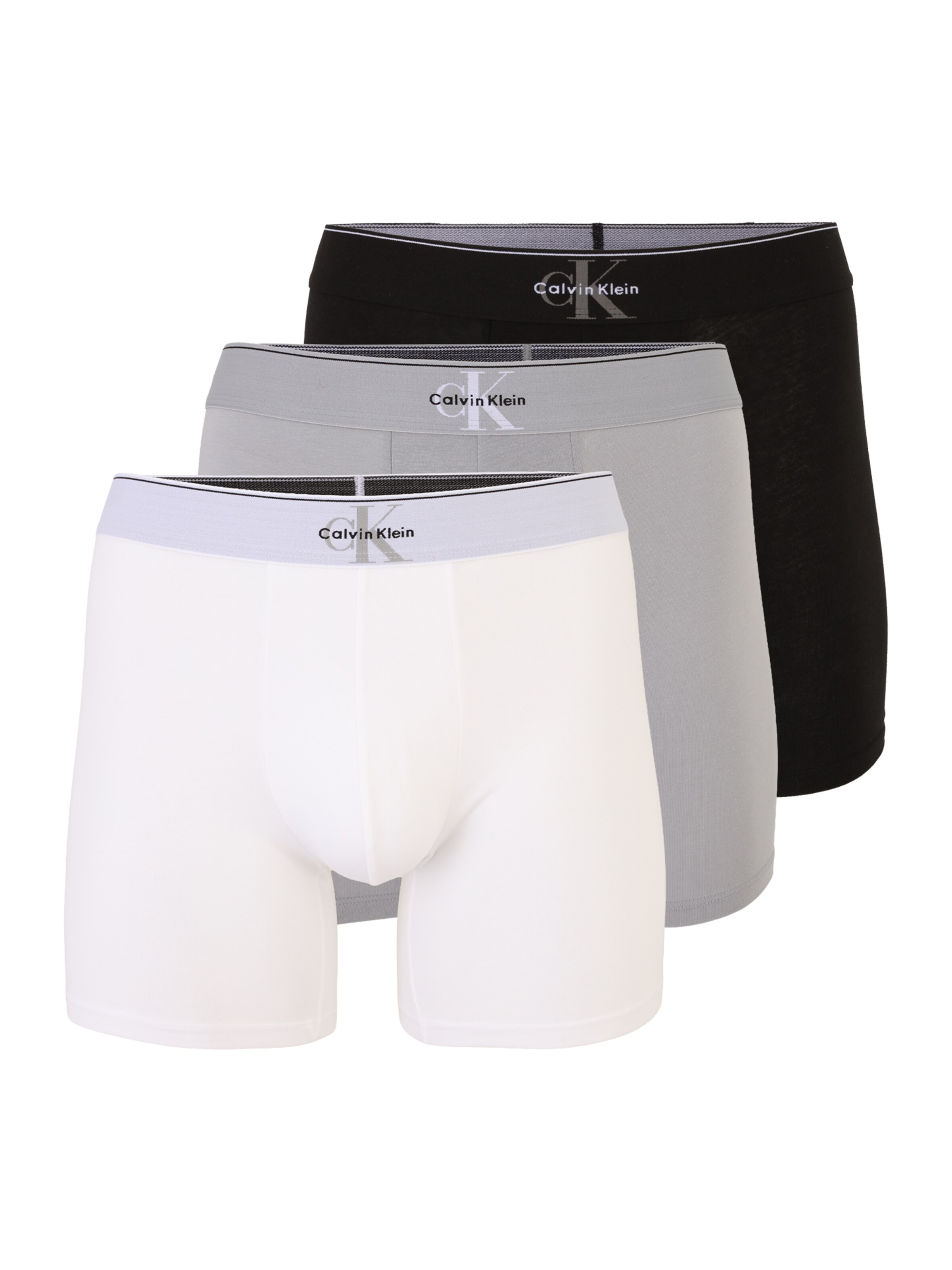 Calvin Klein Underwear Шорты Боксеры в Серый: спереди