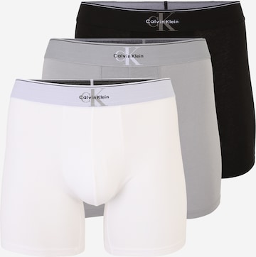Calvin Klein Underwear Шорты Боксеры в Серый: спереди
