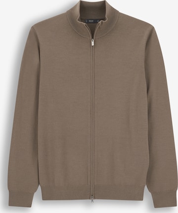 Boggi Milano Knit cardigan in Beige: front