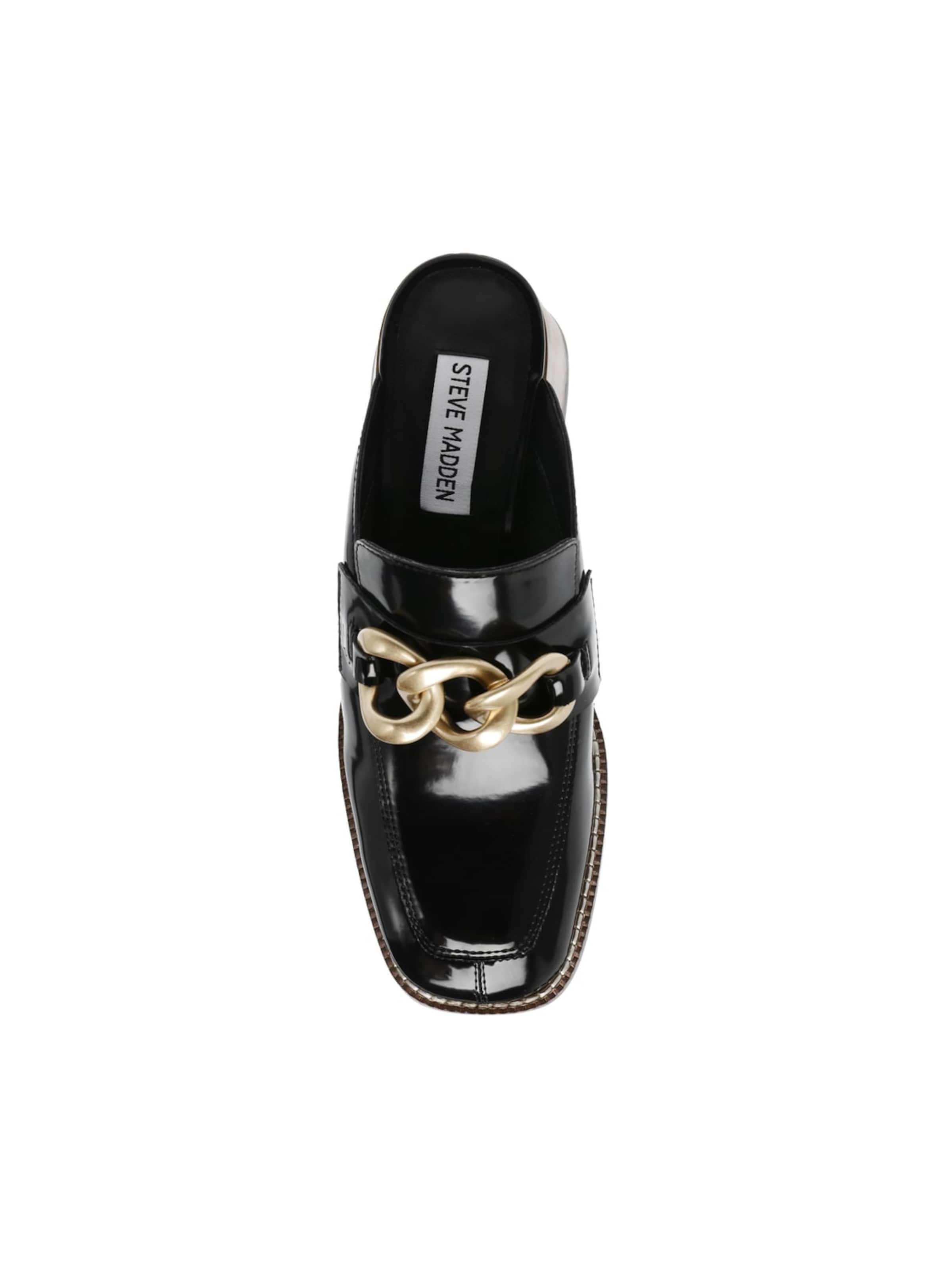 STEVE MADDEN Klapki 'LORIE BLACK' w kolorze czarny