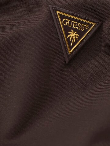 GUESS Triangel Badeanzug in Braun