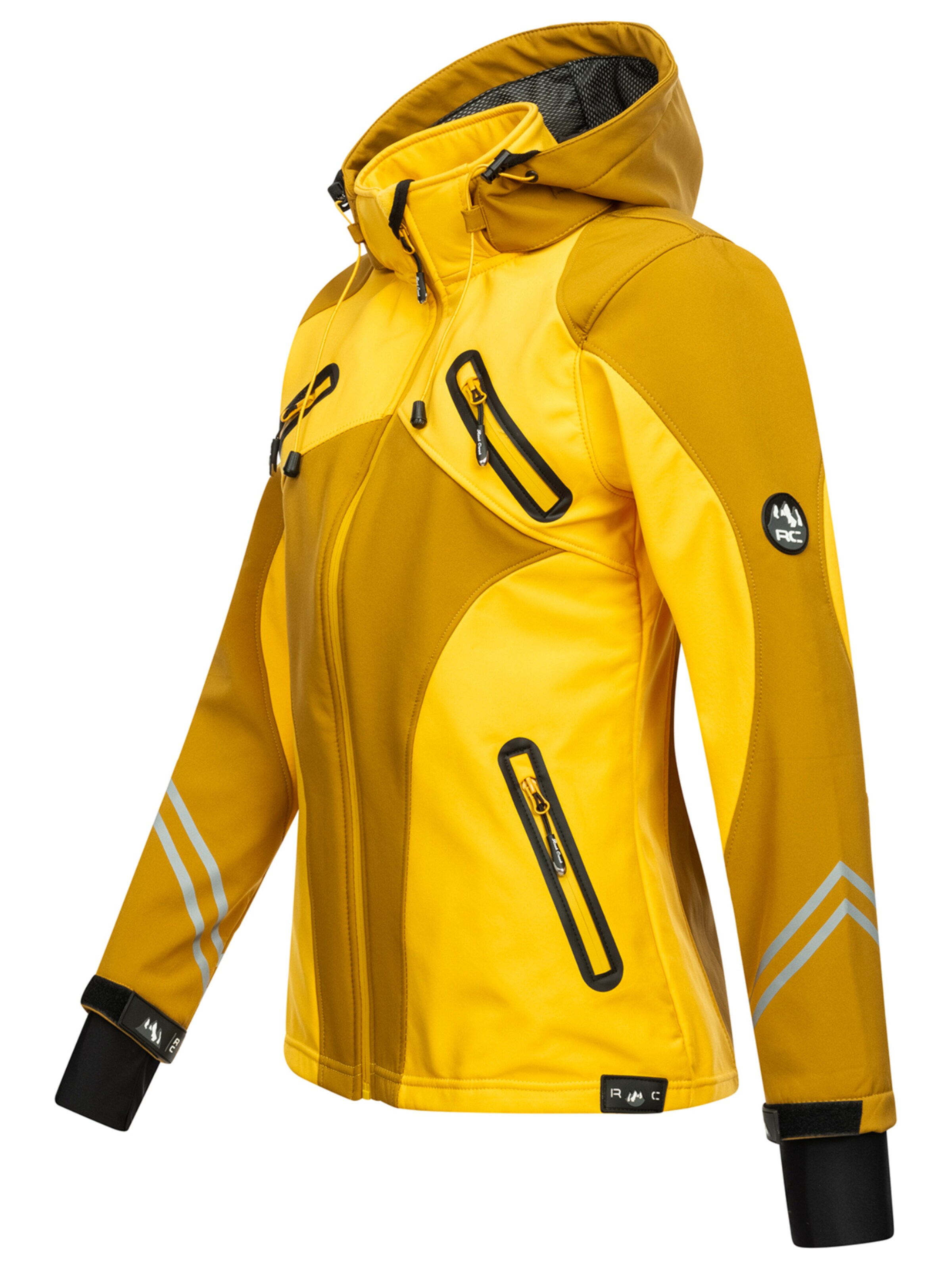 Rock Creek Outdoorjacke in Gelb