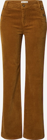Maison 123 Rozkloszowany krój Spodnie 'NINON' w kolorze brązowy: przód