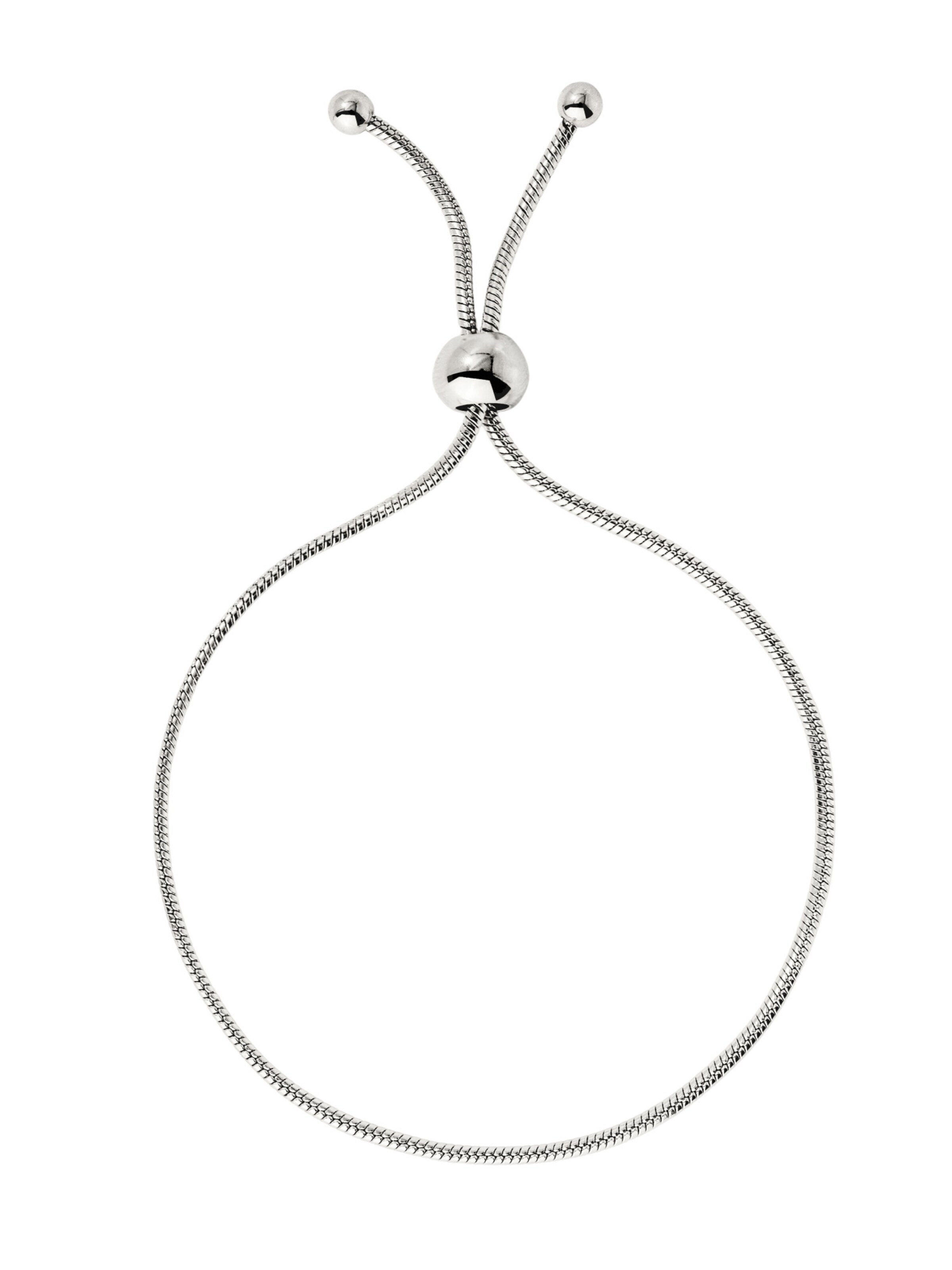 Luamaya Bracelet 'Simple Elegance Bracelet' in Silver: front