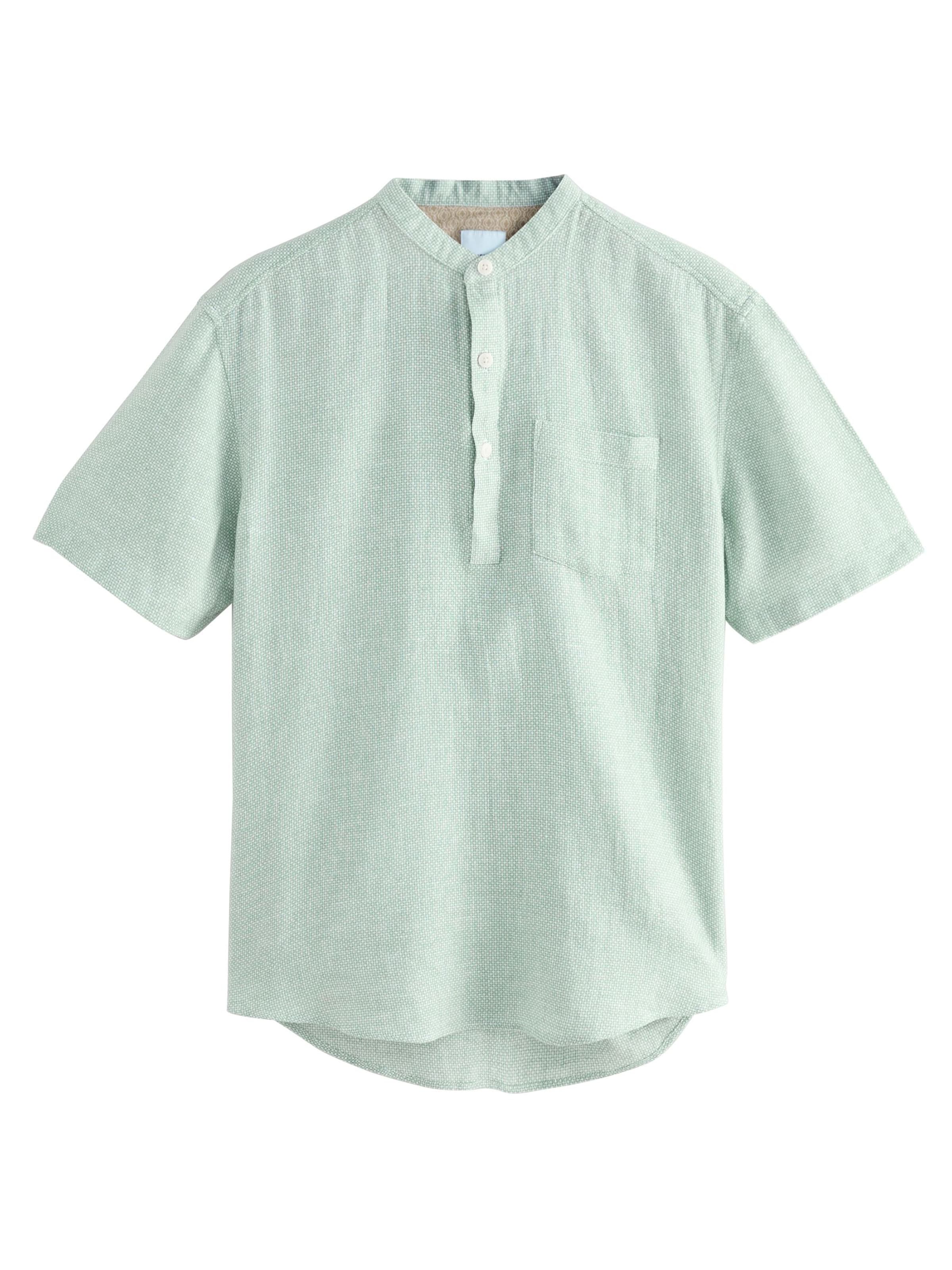 Next Regularny krój Koszula w kolorze zielony: przód