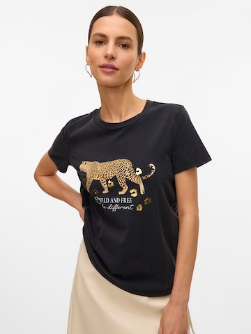 VERO MODA Μπλουζάκι 'VMFEO' σε μαύρο: μπροστά