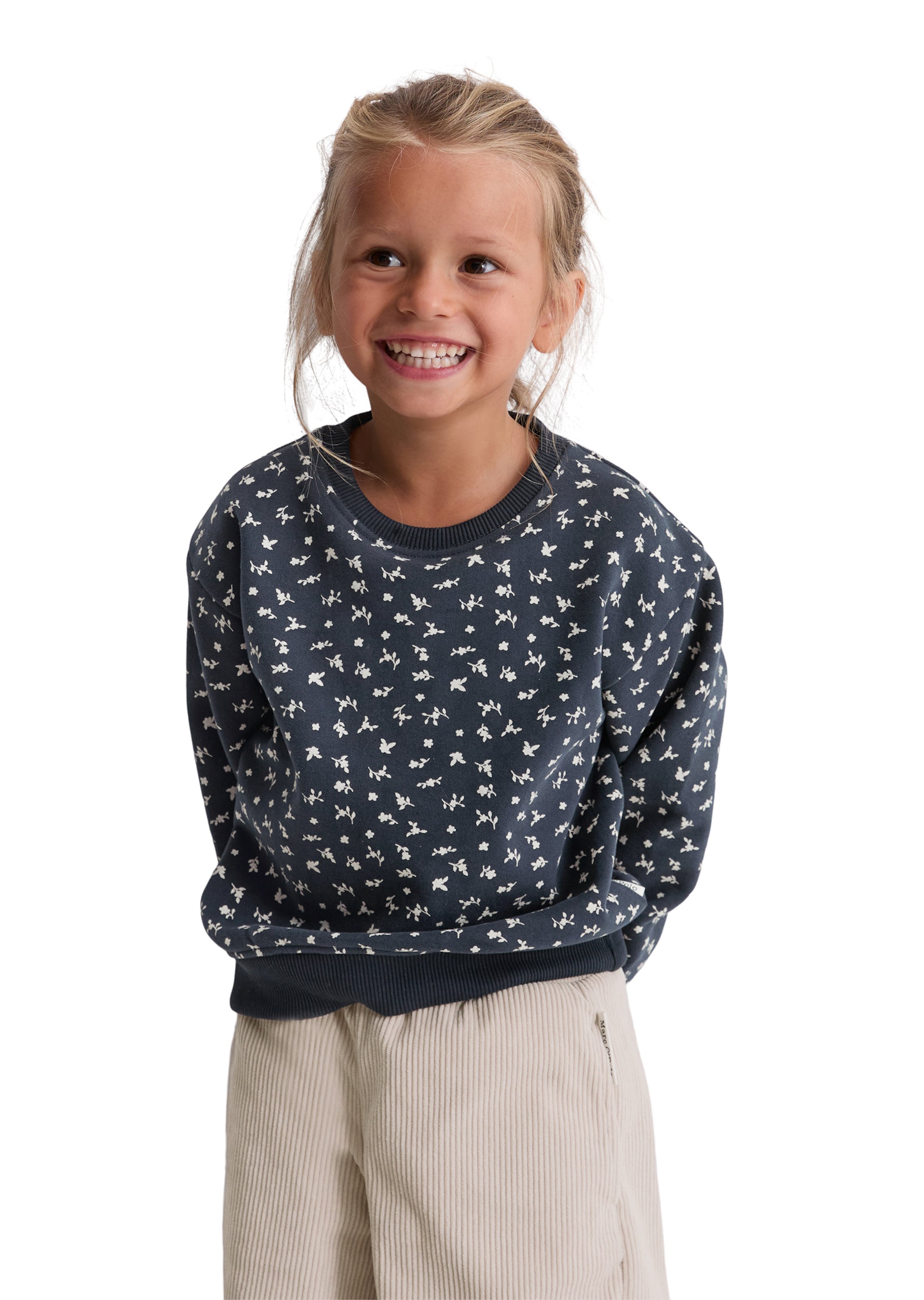 Marc O'Polo Sweatshirt in Blue: front