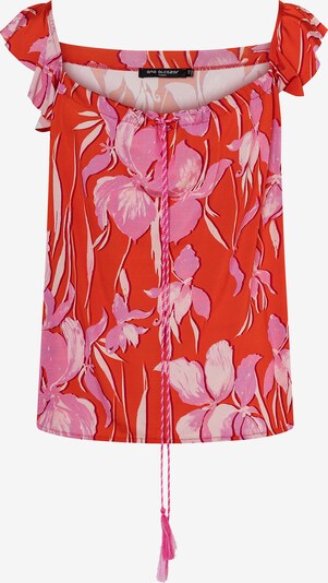 Ana Alcazar Top ' Gawyne ' in de kleur Pink / Rood, Productweergave