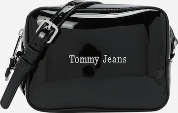 Sac à bandoulière Tommy Jeans en noir : devant