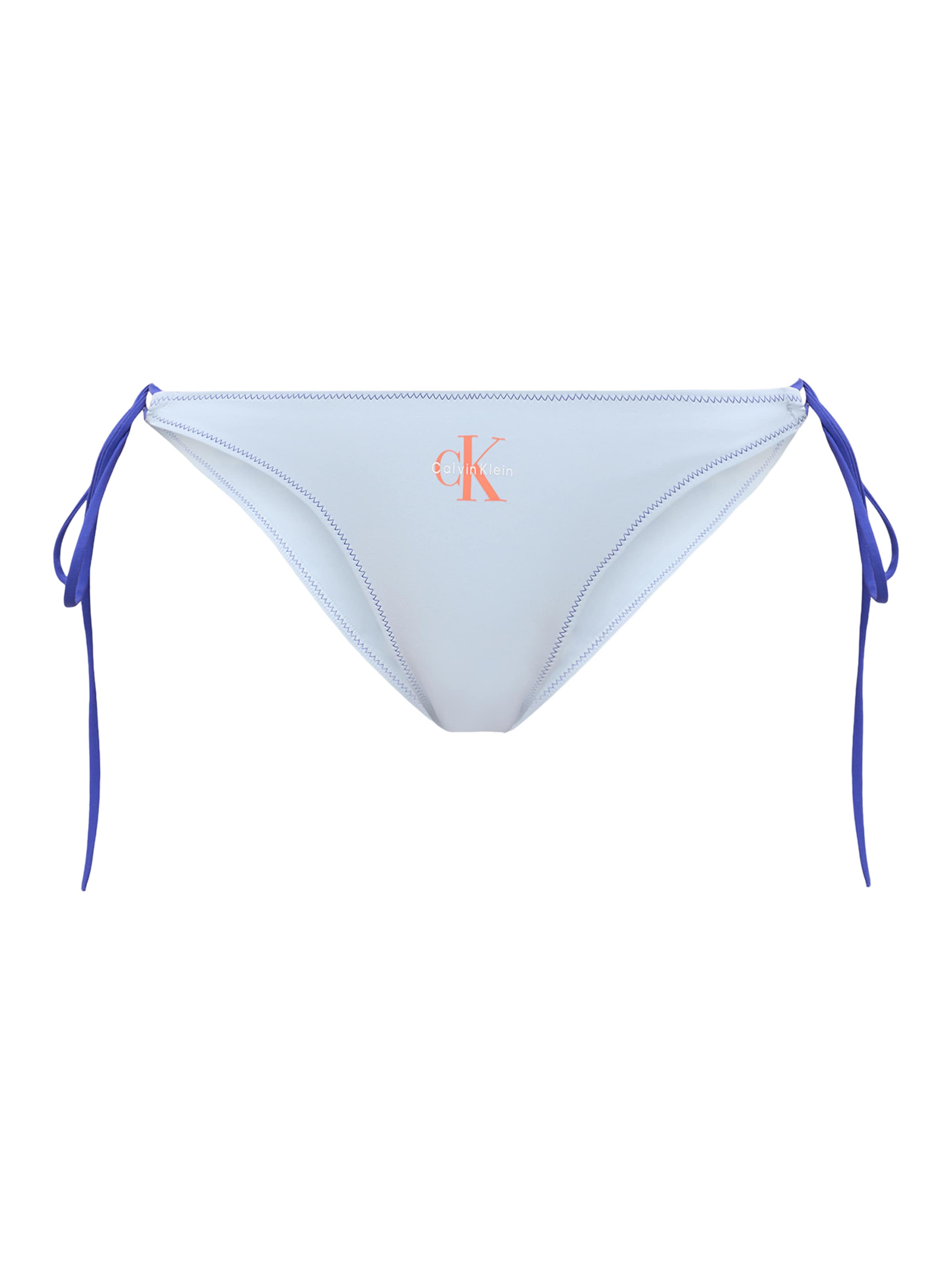 Bas de bikini Calvin Klein Swimwear en bleu : devant