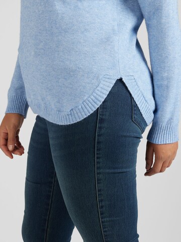 ONLY Carmakoma Sweater 'MARGARETA' in Blue