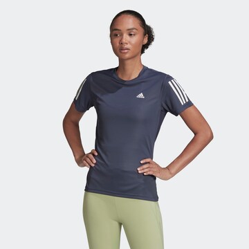 T-shirt fonctionnel 'Own the Run' ADIDAS SPORTSWEAR en bleu : devant