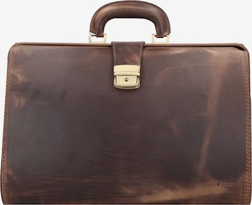 GREENBURRY Briefcase in Brown: front
