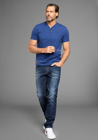 H.I.S EM T-Shirt in Blau