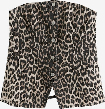 Next Pukuliivi värissä ruskea: etupuoli