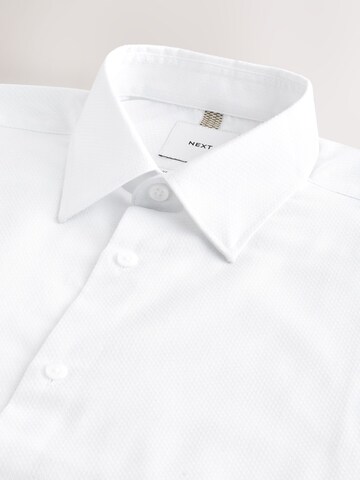 Next Regular fit Button Up Shirt in White